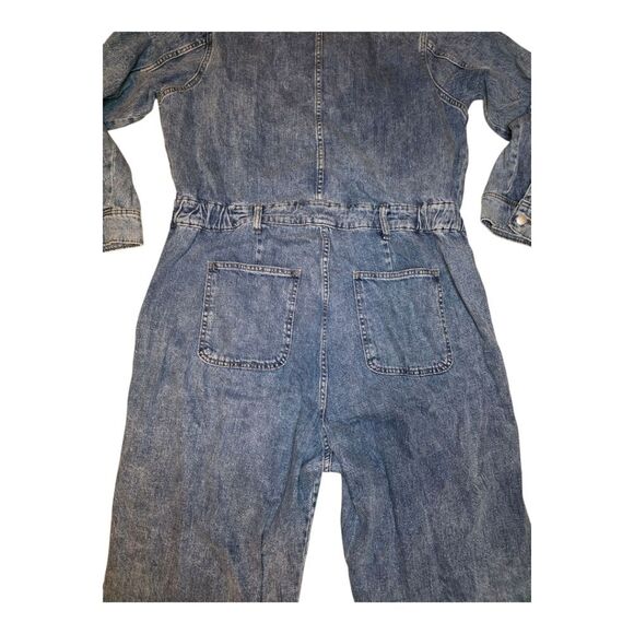 UNIVERSAL THREAD Denim Utility Jumpsuit - Size 17 - Picture 5 of 13